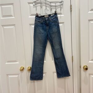 Nili Lotan Women's Boot Cut Jeans in Blue